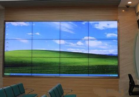 张家港液晶拼接屏的另类用法。
